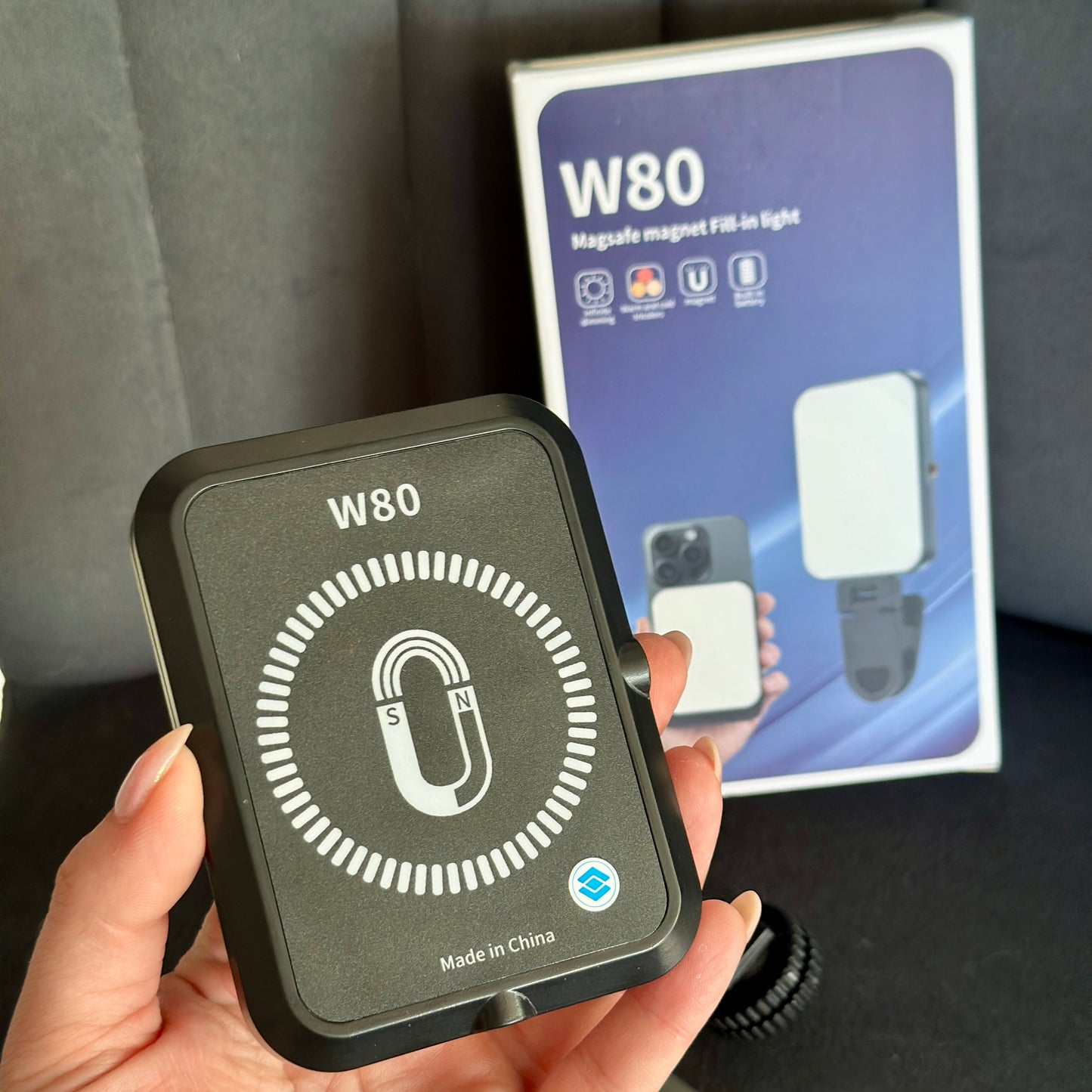 Luz led W80 đČpara celular y cĂĄmaras con MagSafe đ§Č