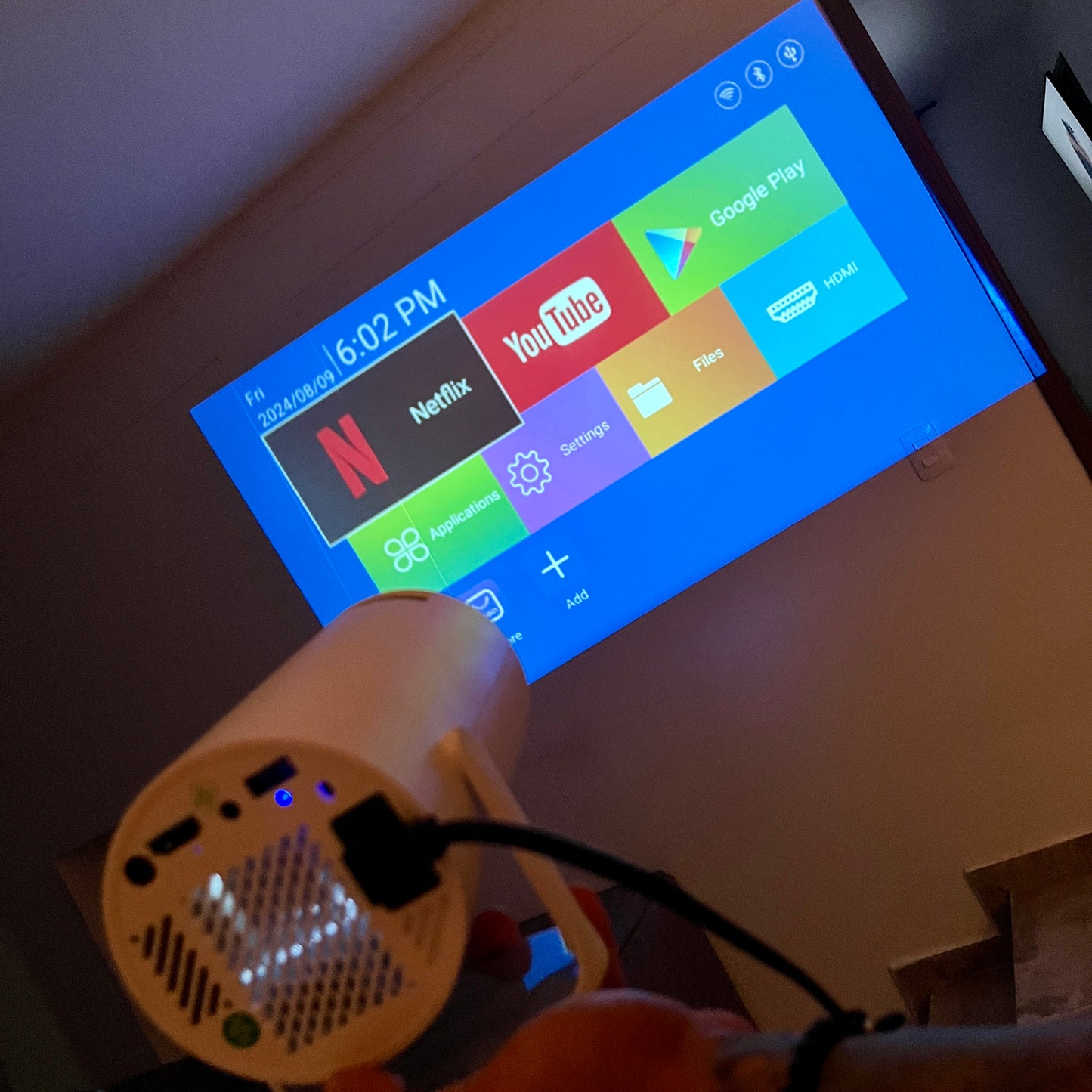 Proyector de video andorid 🔥original 4K HY-300
