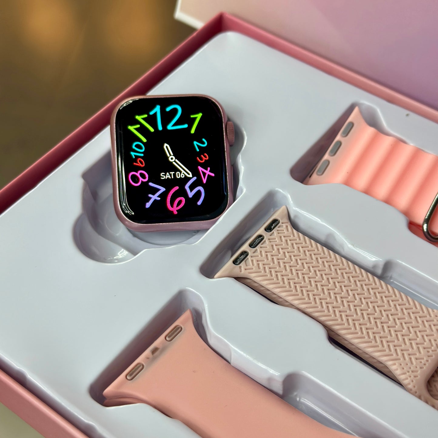 Smart Watch s9 mini đ + 3 manillas