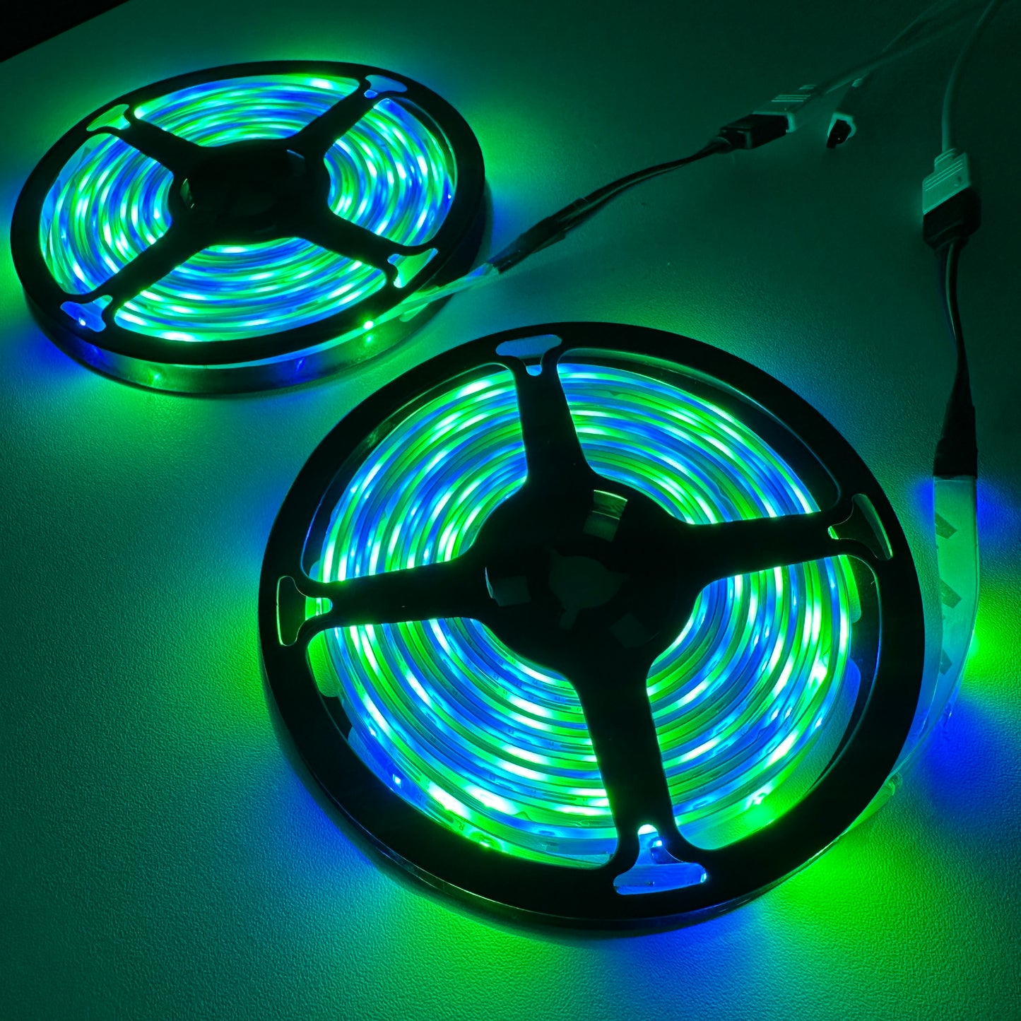 Cinta led multicolor x2 total 10metros