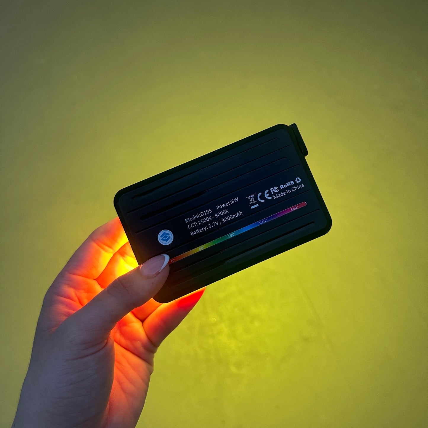 Luz led PRO RGB đpara celularđ˛ o cĂĄmarađ¸D10s