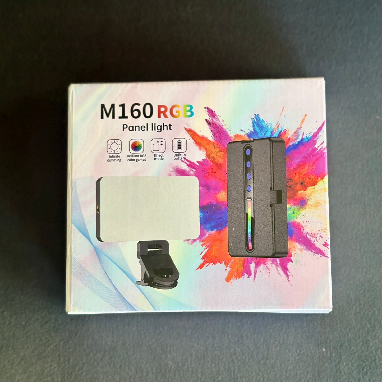 Luz led M16 RGBđ para celulares y cĂĄmaras