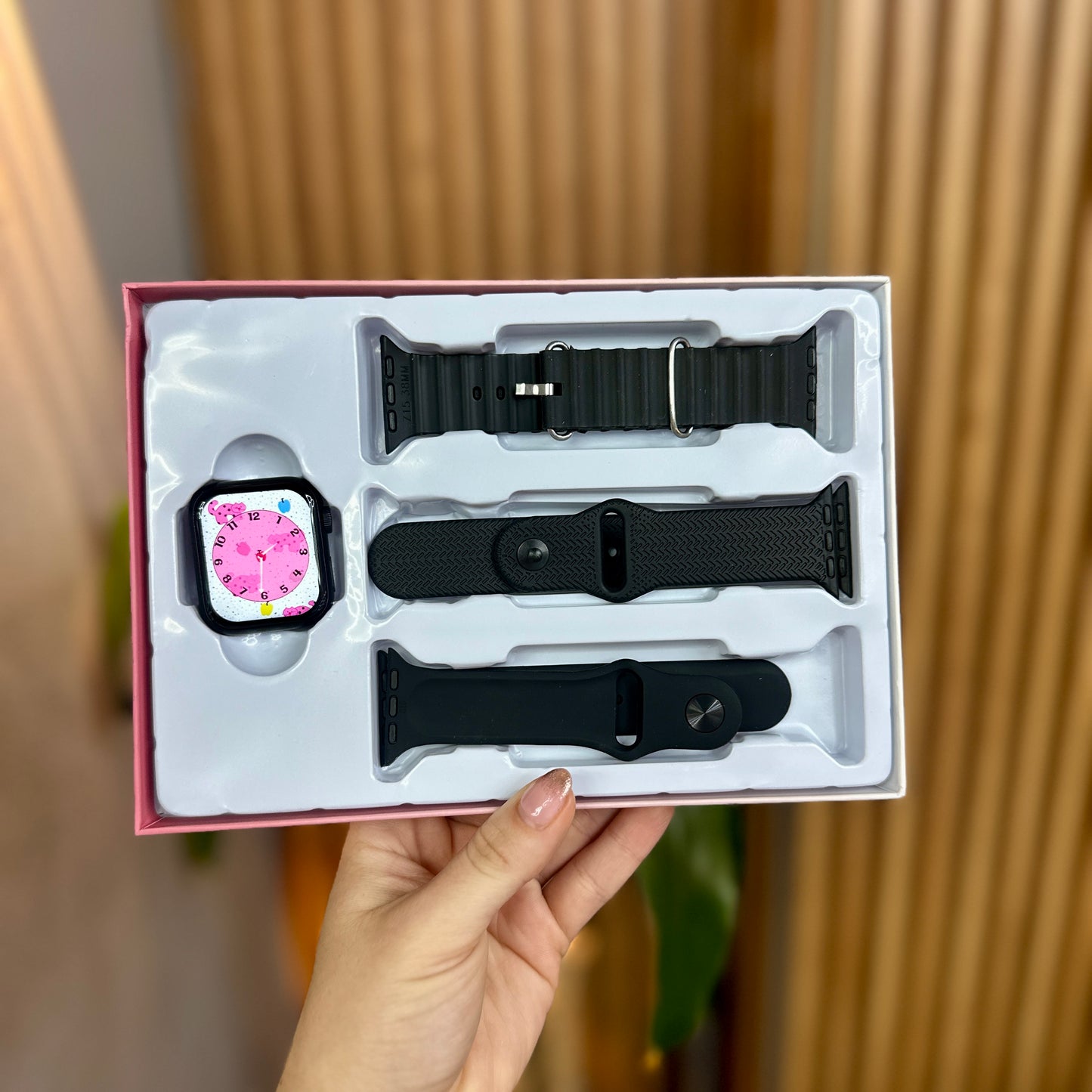 Smart Watch s9 mini đ + 3 manillas