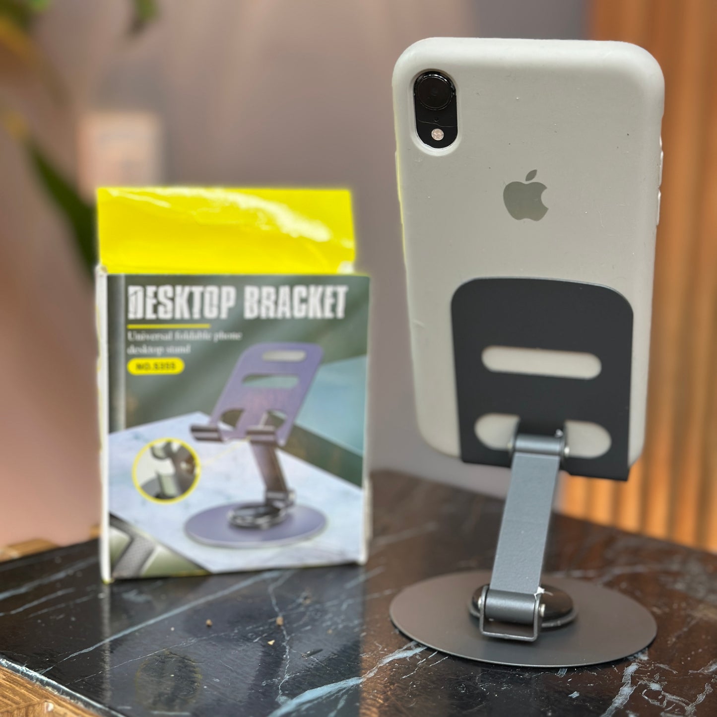 Soporte para celular metĂĄlico de mesa đČ