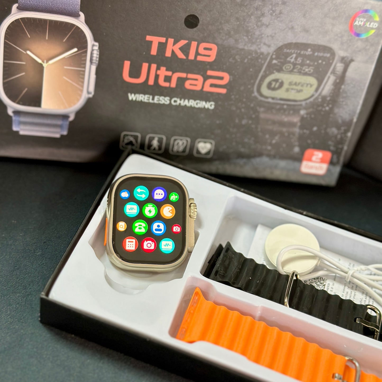 Smart Watch TK19 ultra 2 ⚡️+ 2 pulsos