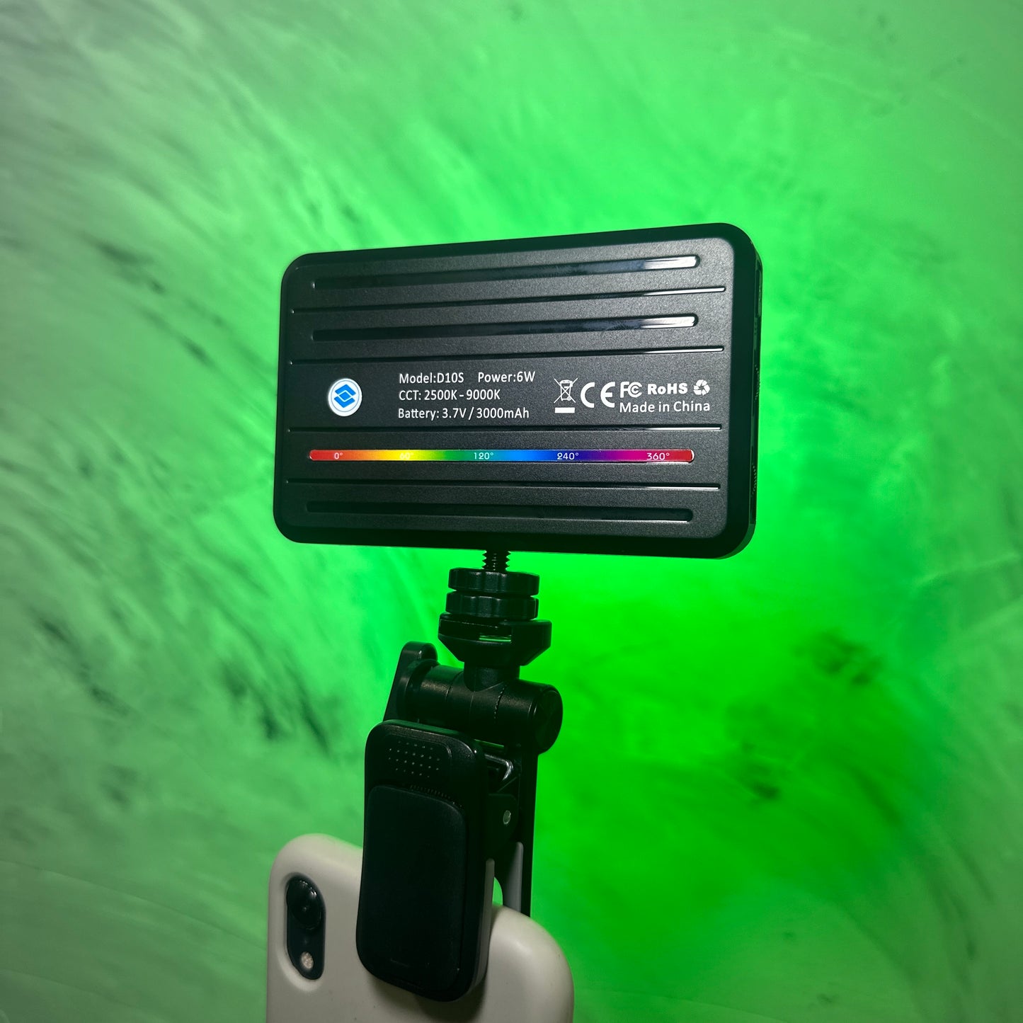 Luz led PRO RGB đpara celularđ˛ o cĂĄmarađ¸D10s