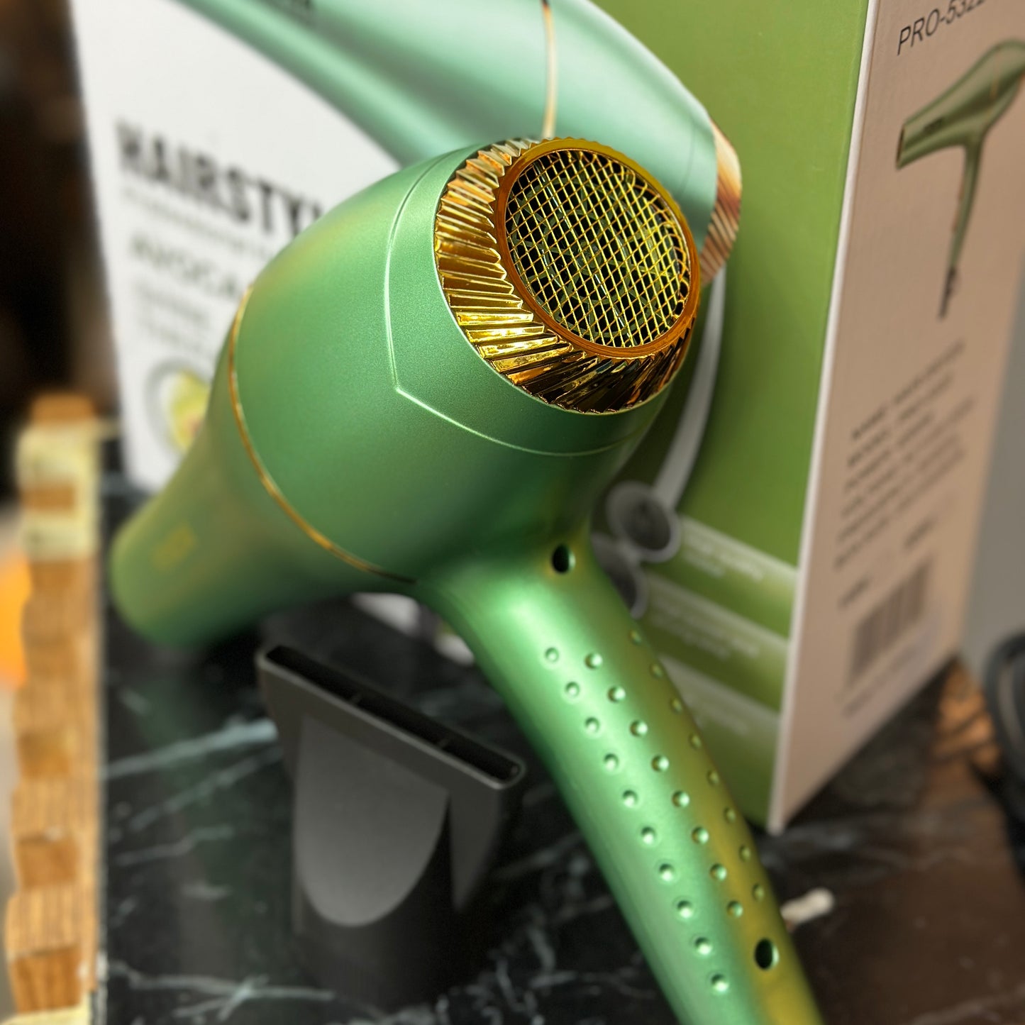 Secador de cabello đ„PROnova-aguacate 3D