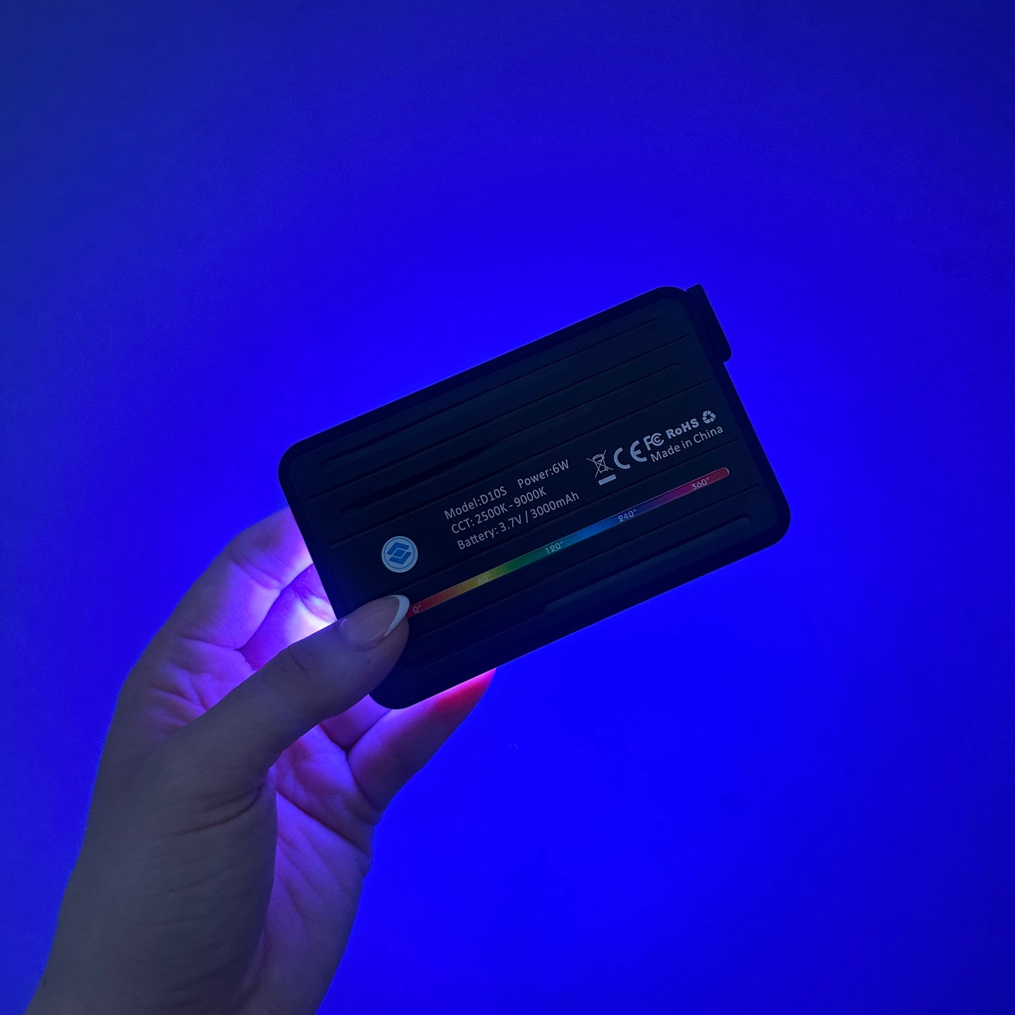 Luz led PRO RGB đpara celularđ˛ o cĂĄmarađ¸D10s