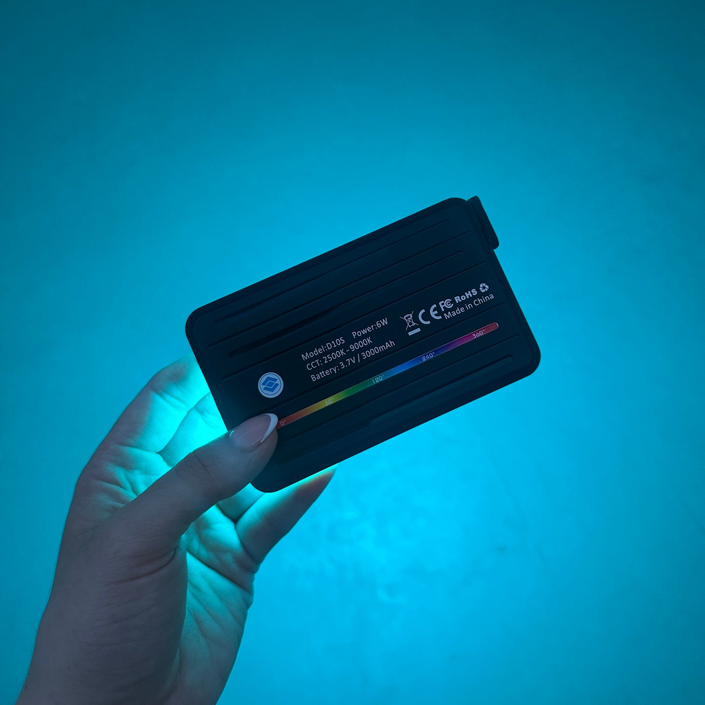 Luz led PRO RGB đpara celularđ˛ o cĂĄmarađ¸D10s