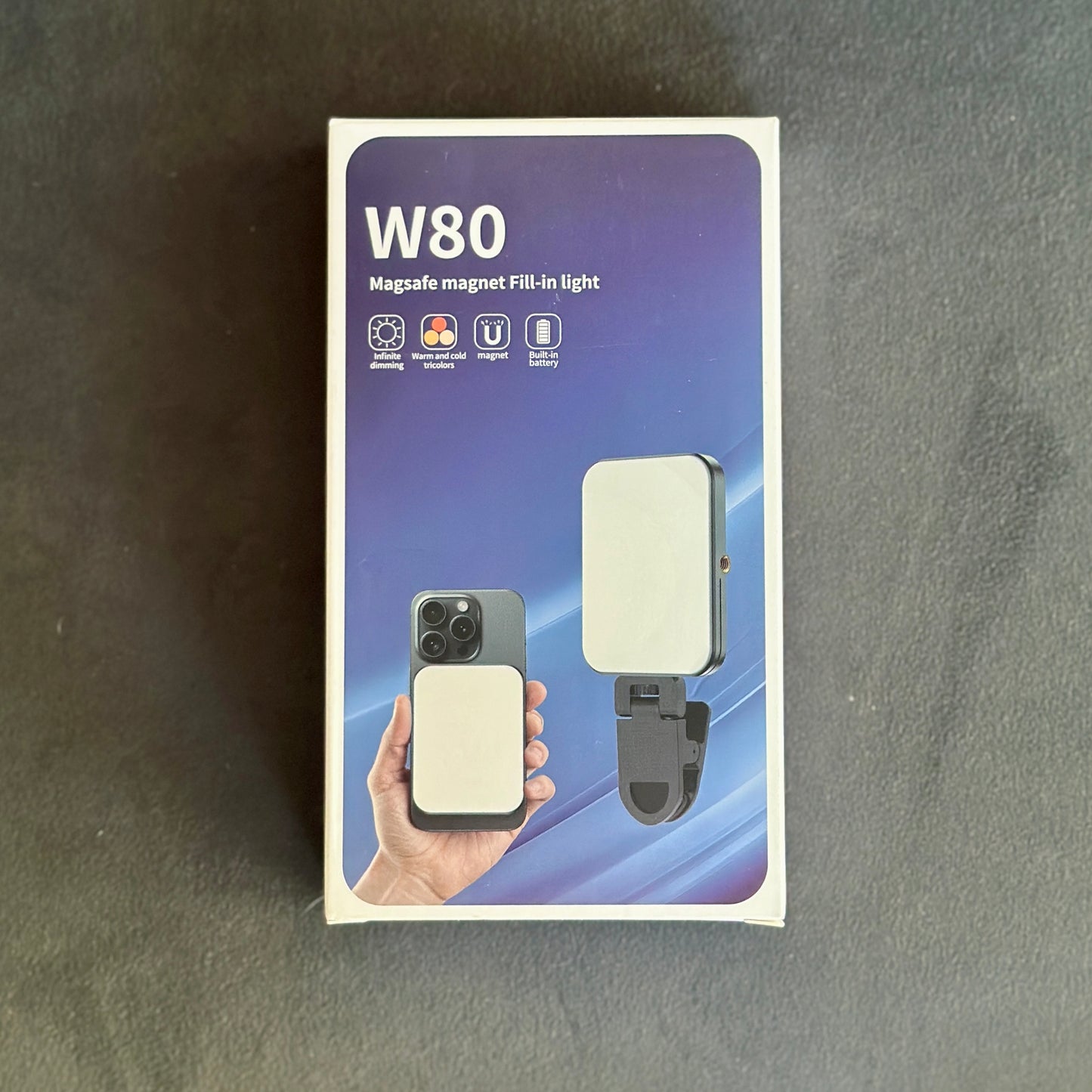 Luz led W80 đČpara celular y cĂĄmaras con MagSafe đ§Č