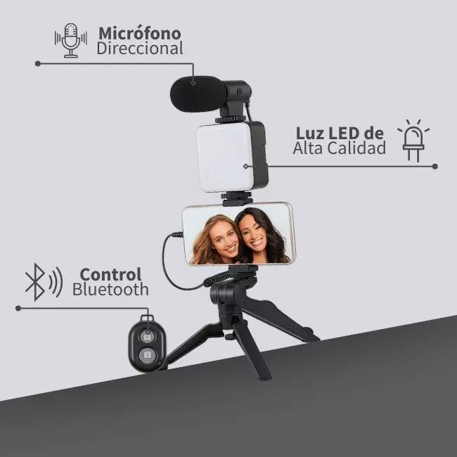 Kit de grabación portátil para creadores