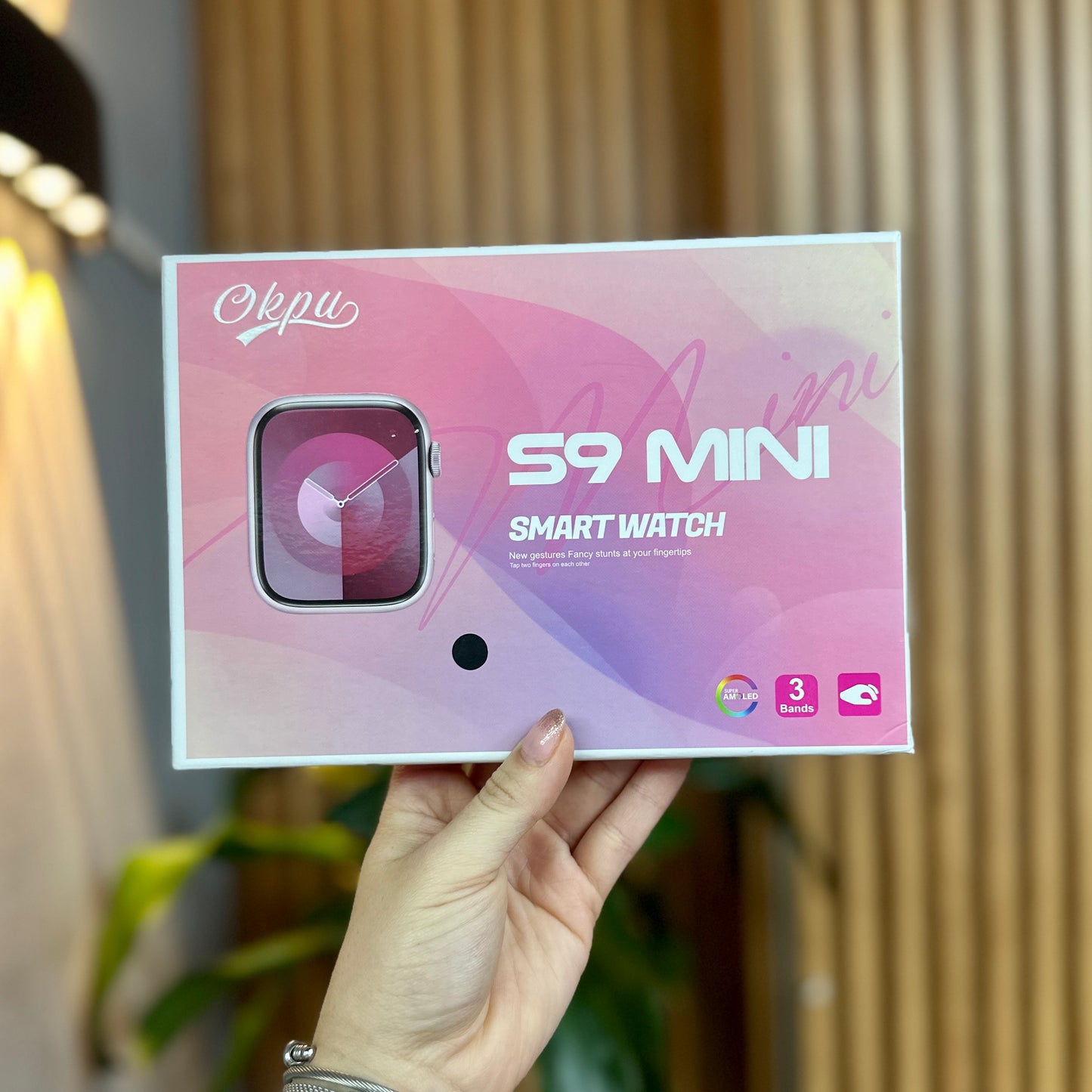Smart Watch s9 mini đ + 3 manillas