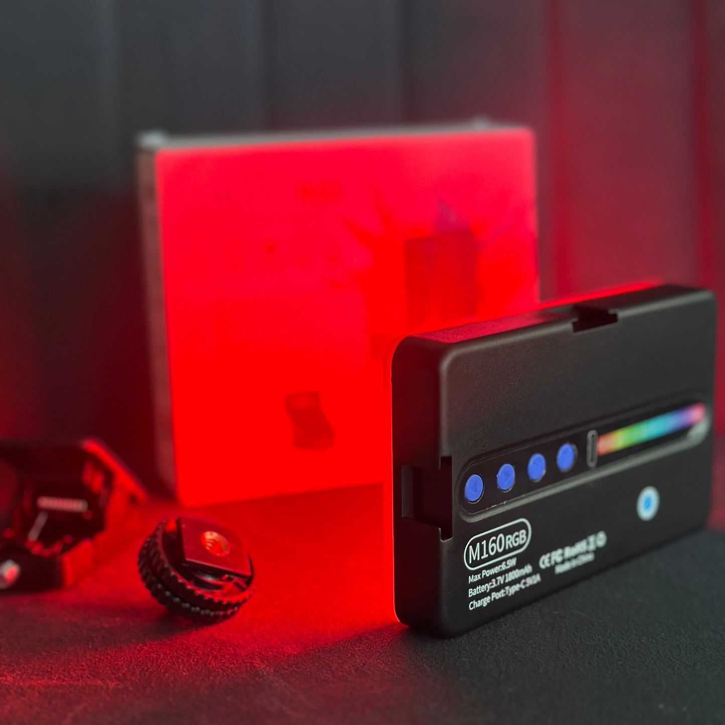 Luz led M16 RGBđ para celulares y cĂĄmaras