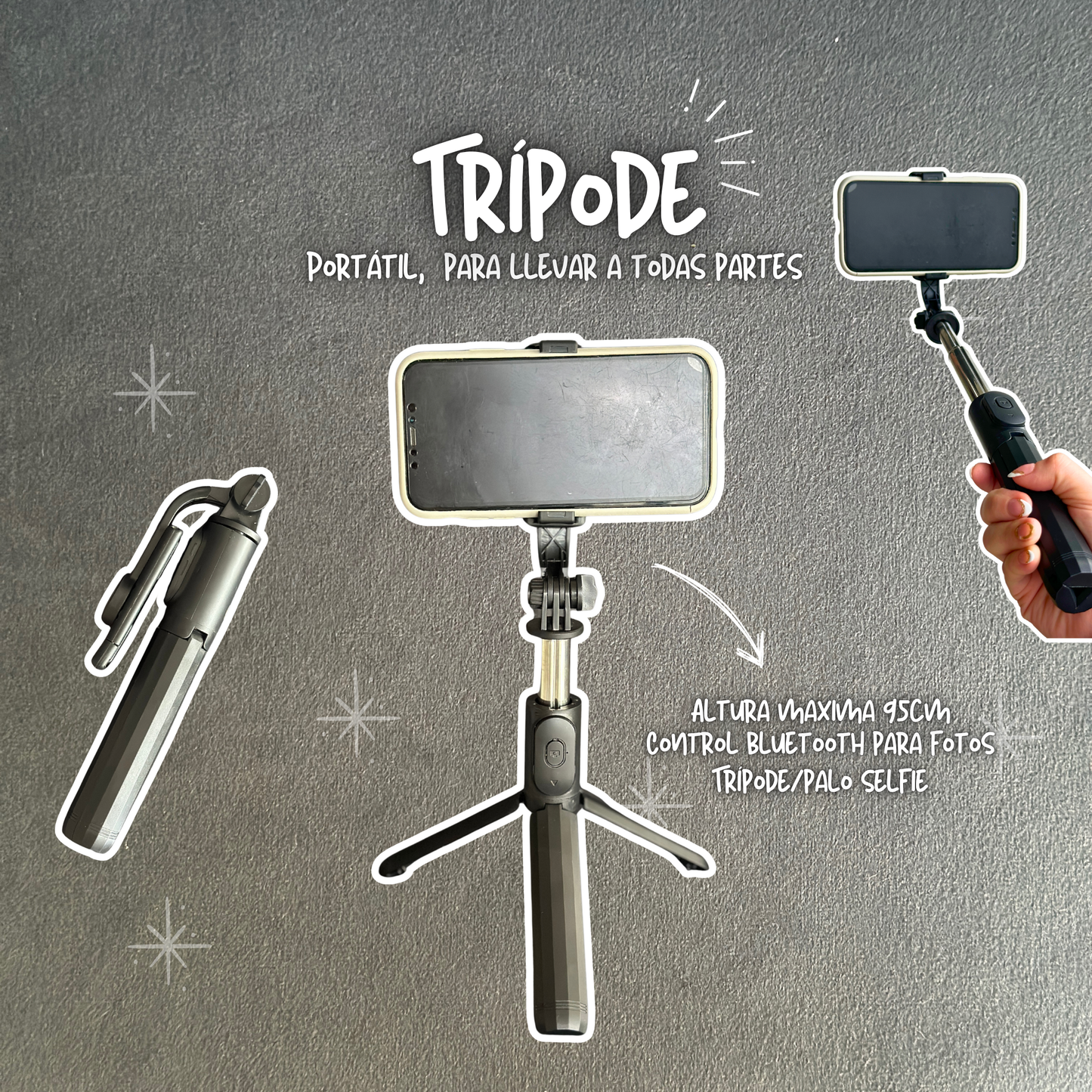 Kit para crear contenidođžđïž luz multicolor + micrĂłfonos k11+ trĂpode đ„
