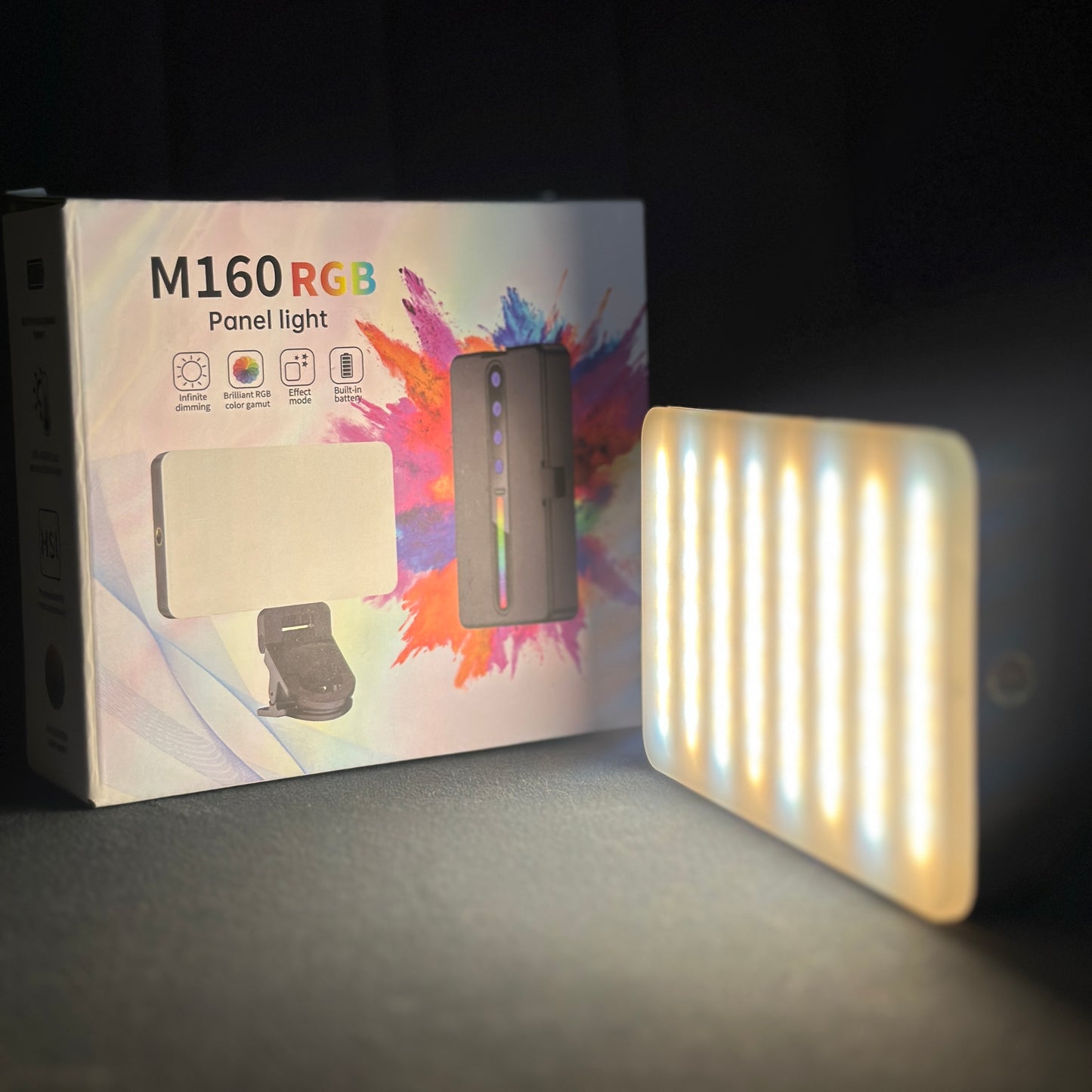 Luz led M16 RGBđ para celulares y cĂĄmaras