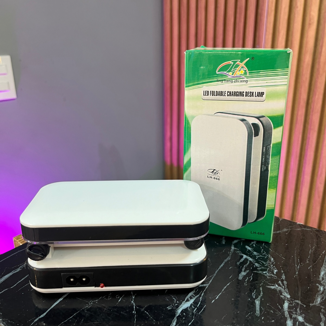 Lámpara recargable caja verde LH-666
