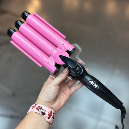 Pinza 3 tubos ondas de sirena