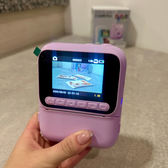 Cámara digital mini con impresora Z700