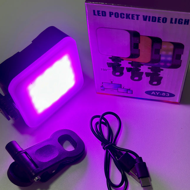 Luz led recargable multicolor ⚡️🌈