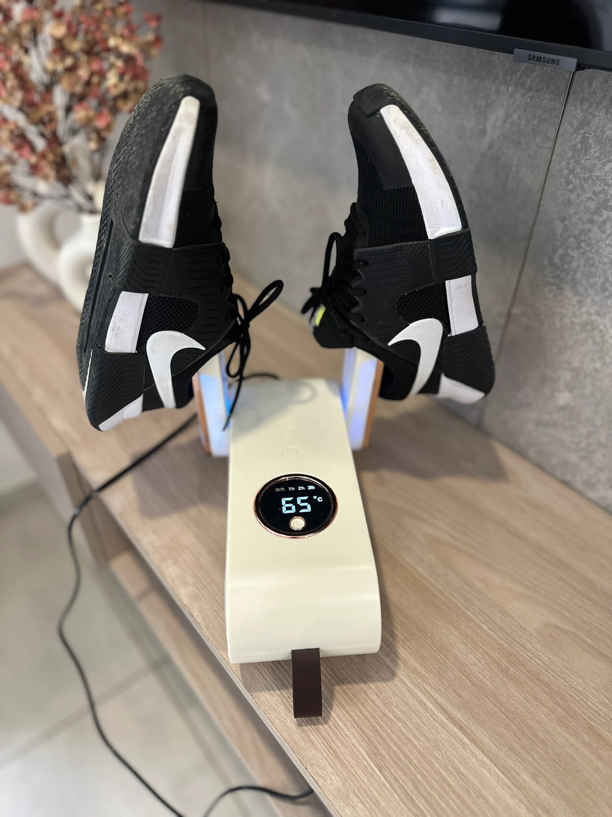 Secador eléctrico para zapatos!