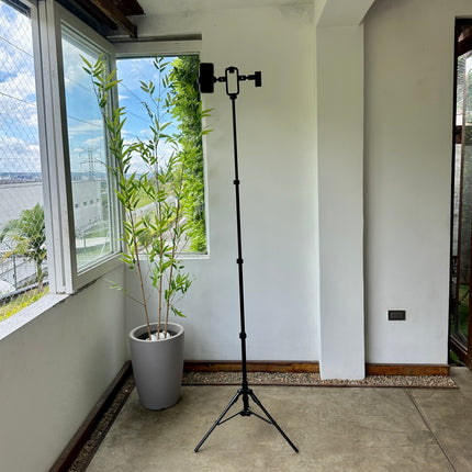 Trípode doble para celular 📲 altura 1,90 📈 N01⚡️