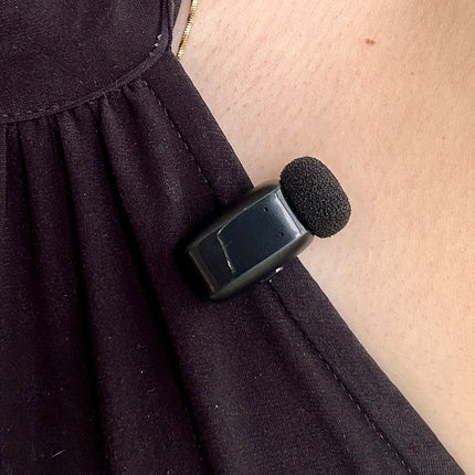 Micrófonos SX35 MINI 🎙️+ caja de carga inalámbrica