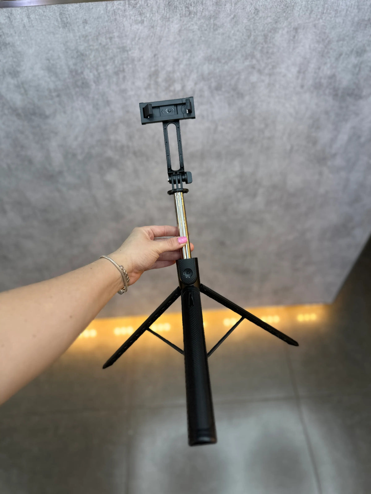Trípode palo selfie X5 1,70 de altura + control bluetooth
