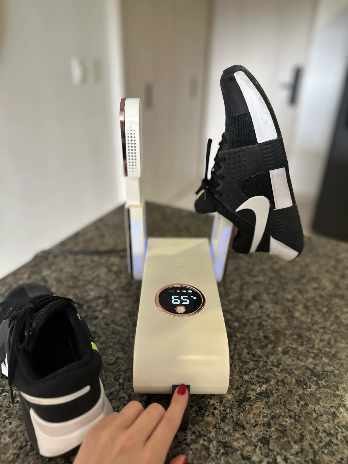 Secador eléctrico para zapatos!