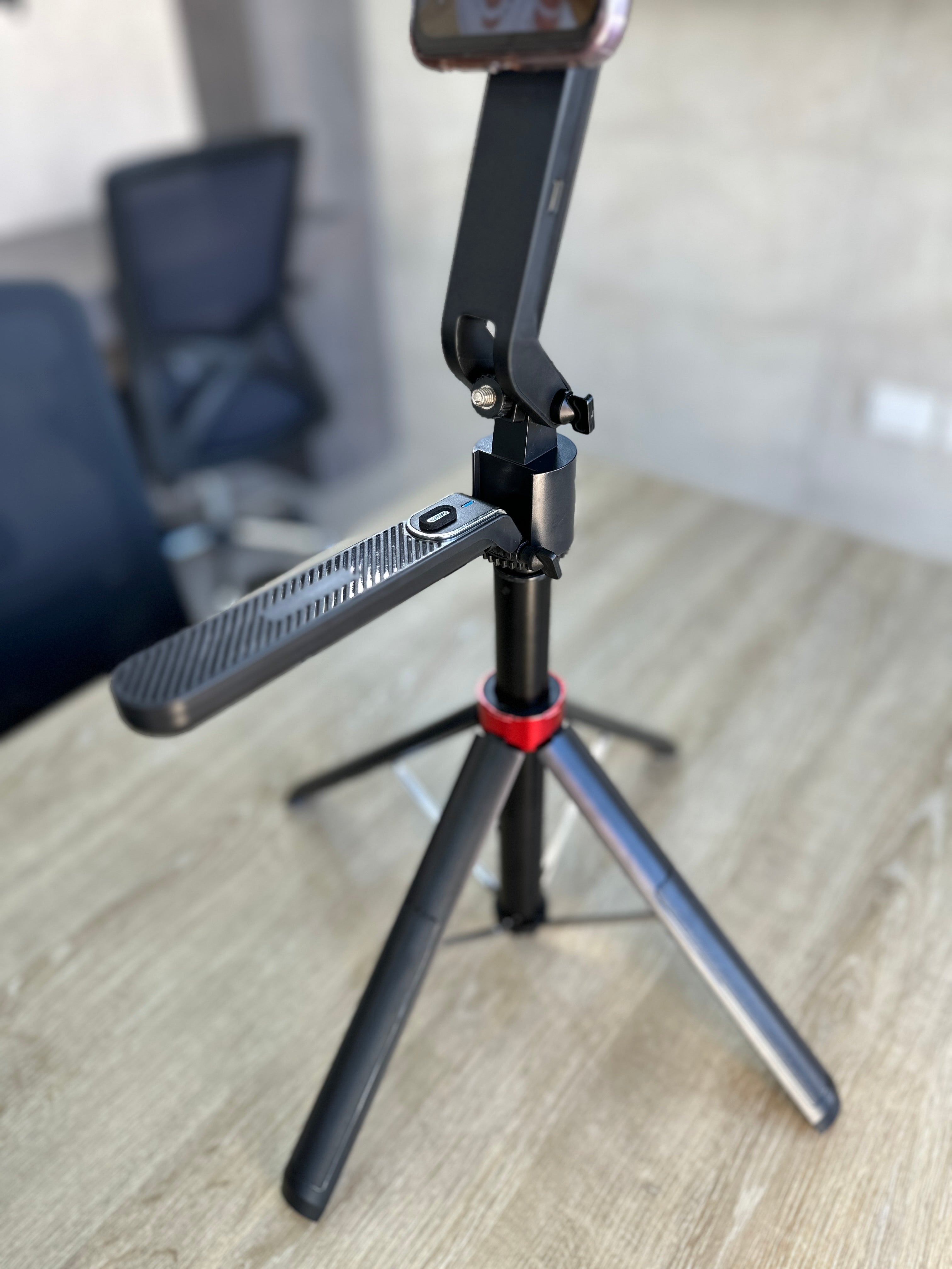 Trípode robot portatil con seguimiento facial 1,85 de altura + control Bluetooth Q185📈⭐️giro 360