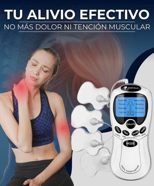 Terapia pasiva 8 electrodos Relief Pro (Personas con dolores musculares o tensión)