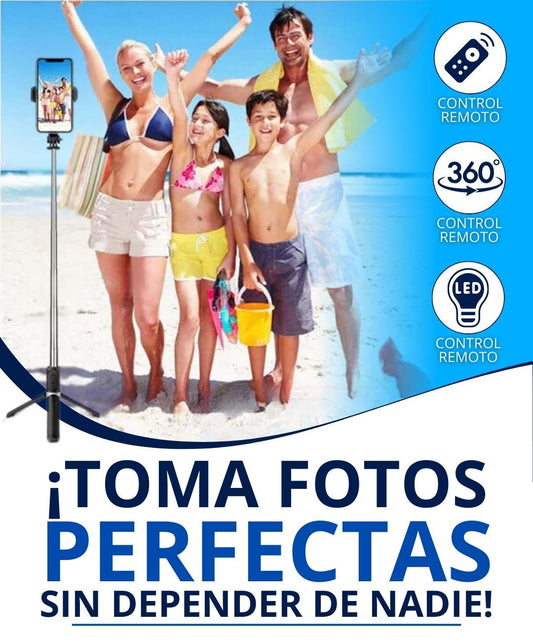 Trípode selfie 4en1 SelfiePro Max