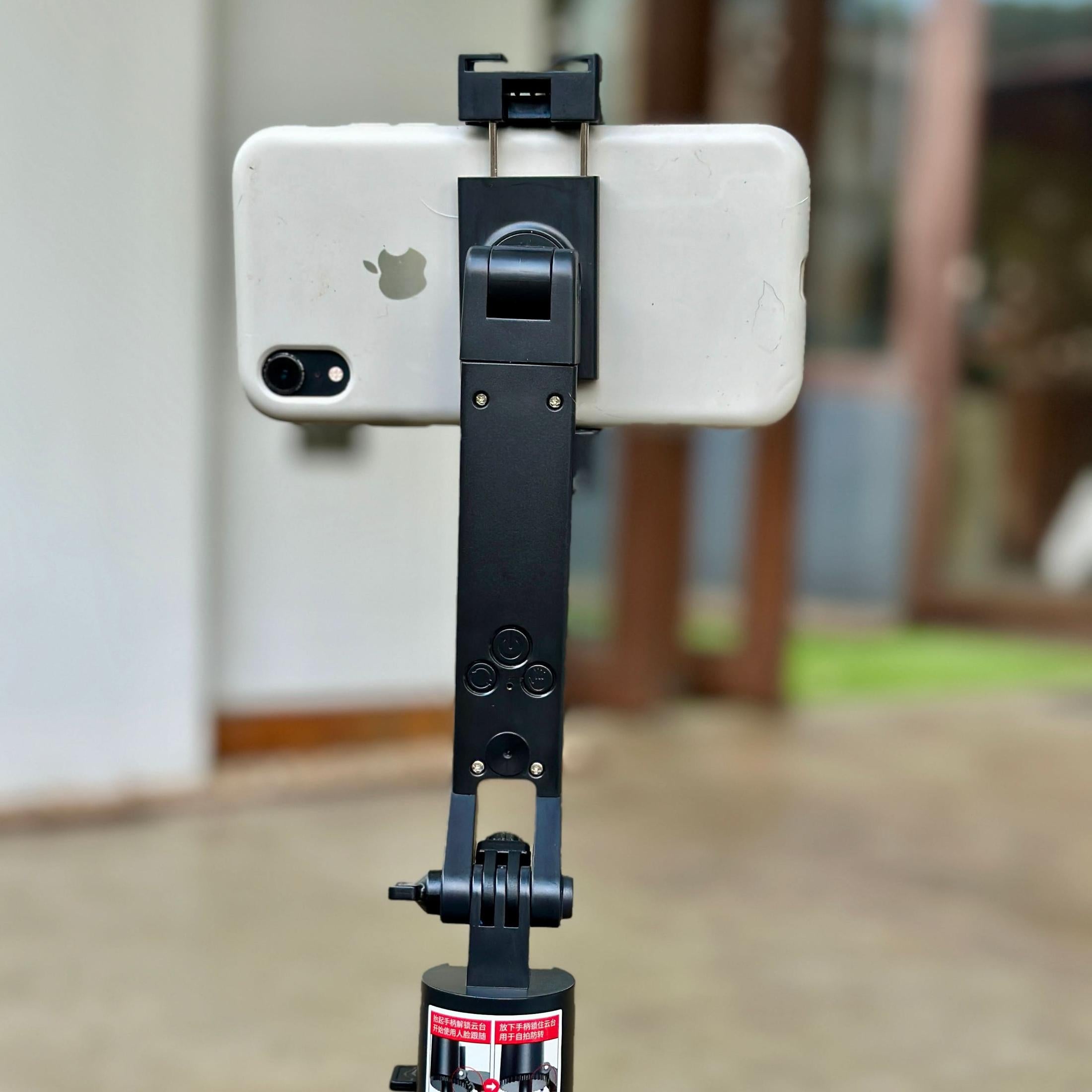 Trípode robot portatil con seguimiento facial 1,85 de altura + control Bluetooth Q185📈⭐️giro 360