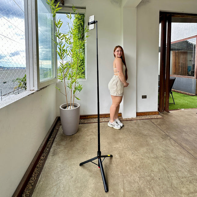 Trípode para celular TT01 ⚡️apertura automática de 1,77📌