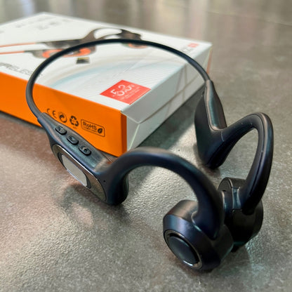 Audífonos de conducción ósea con Bluetooth y entrada micro sd