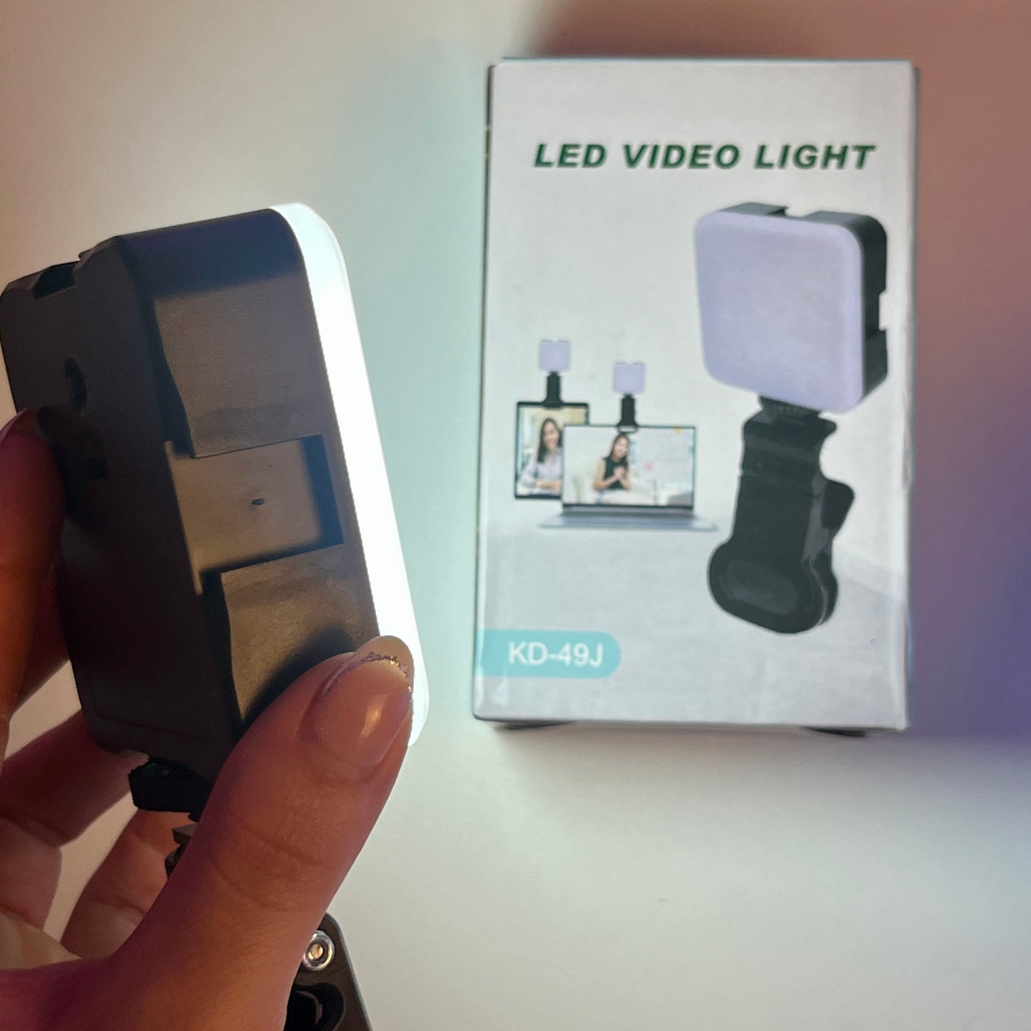 Luz LED para creación de contenido