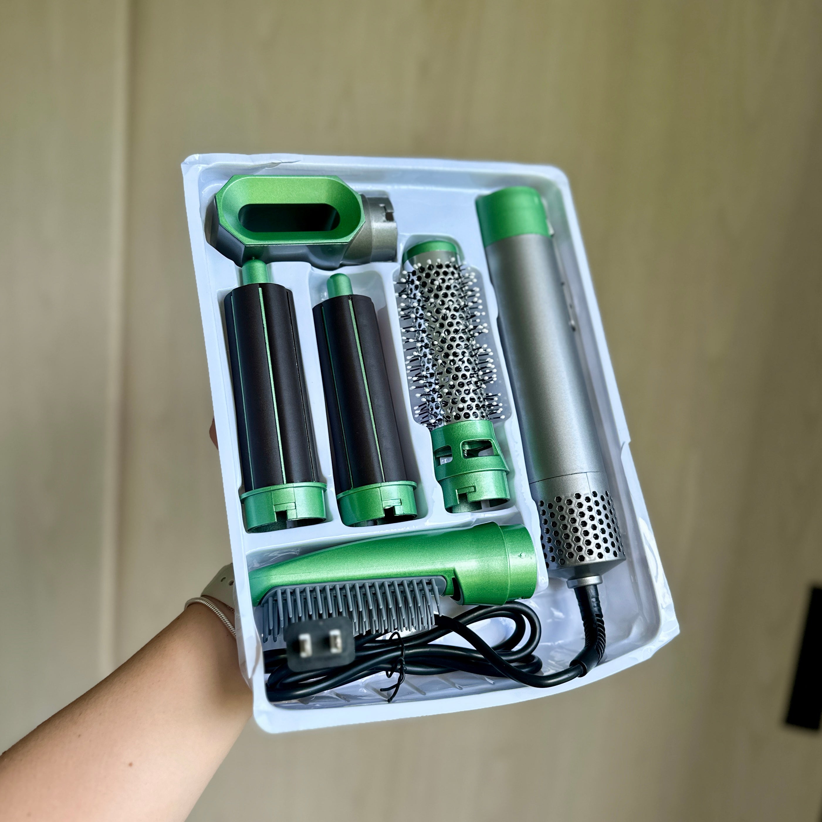 Cepillo moldeador de cabello 5en1 🥑