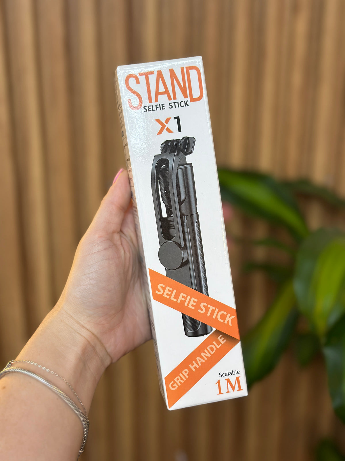 Trípode para celular x1 1m + control Bluetooth