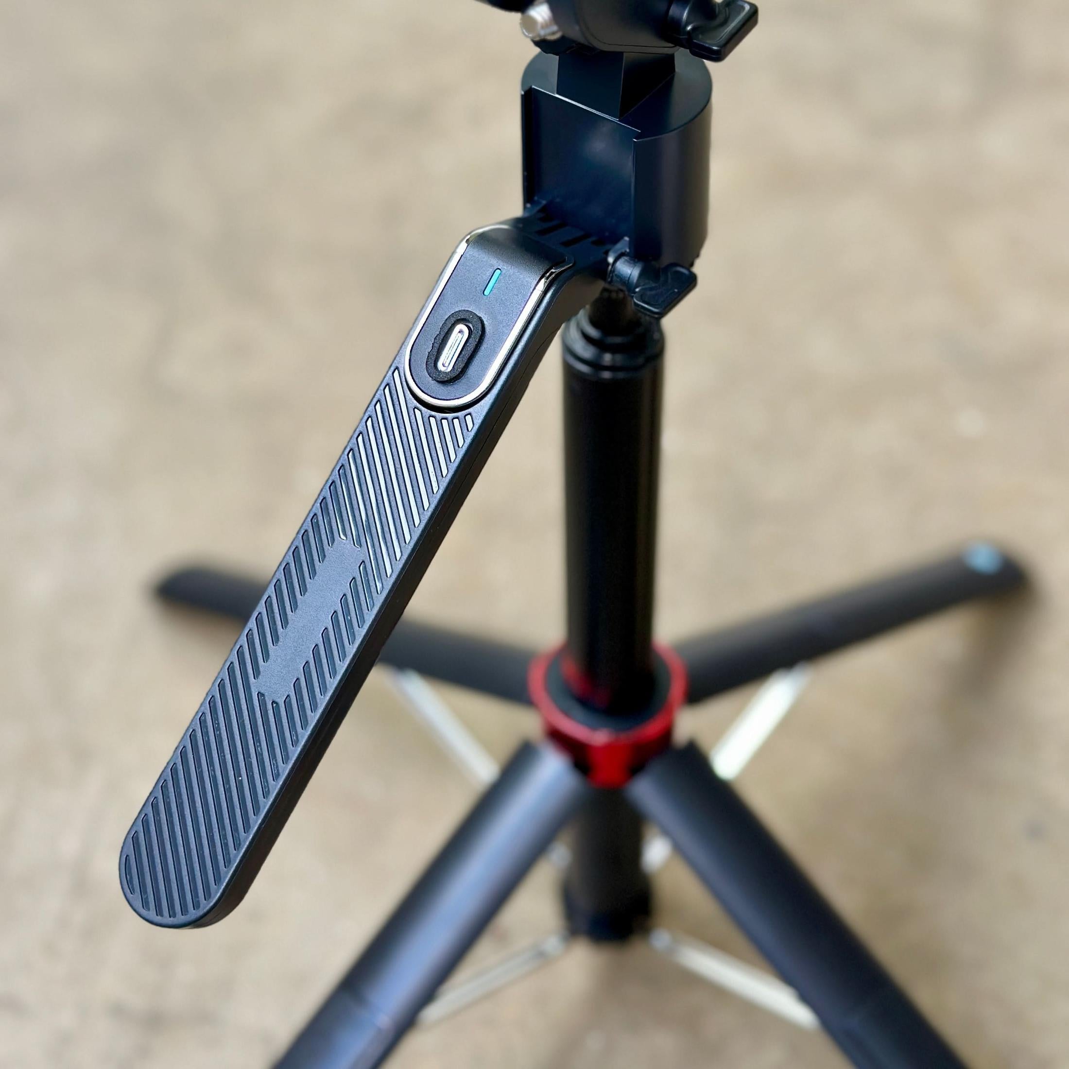 Trípode robot portatil con seguimiento facial 1,85 de altura + control Bluetooth Q185📈⭐️giro 360