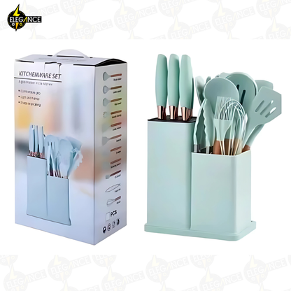 Set de Utensilios de Cocina 19 Piezas