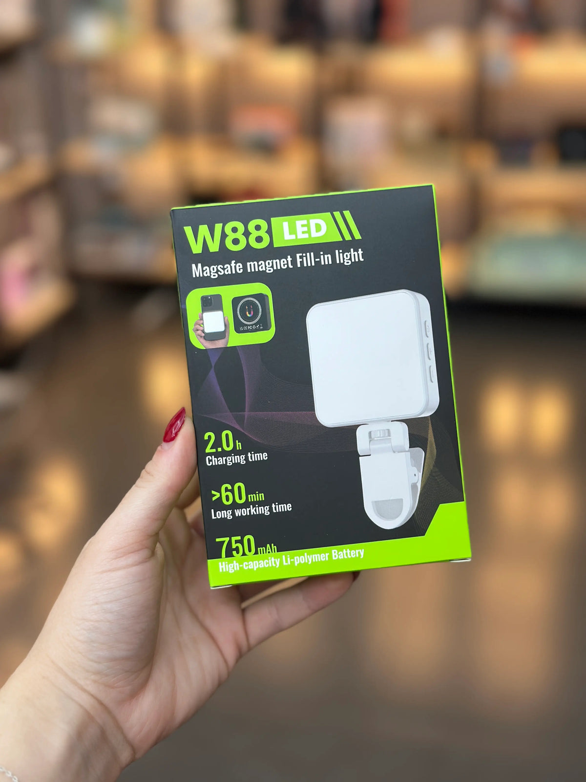 Luz led para celular rgb W88