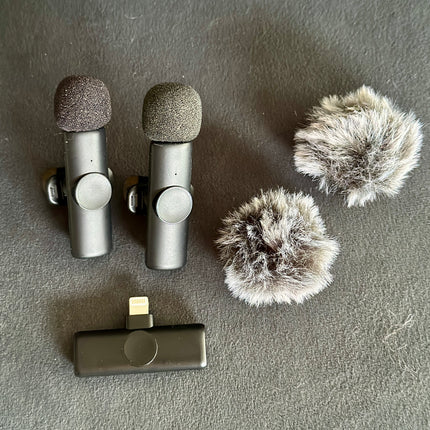 Micrófonos de peluche x2 ⚡️MMD-F19 🎙️