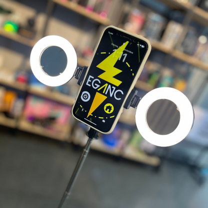 Trípode con altura de 1.70metros + Control Remoto y 2 aros de Luz