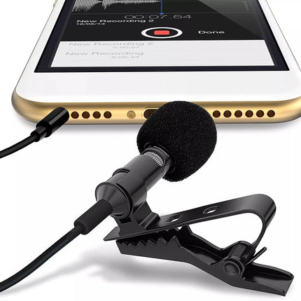 Micrófono de solapa de cable 📲