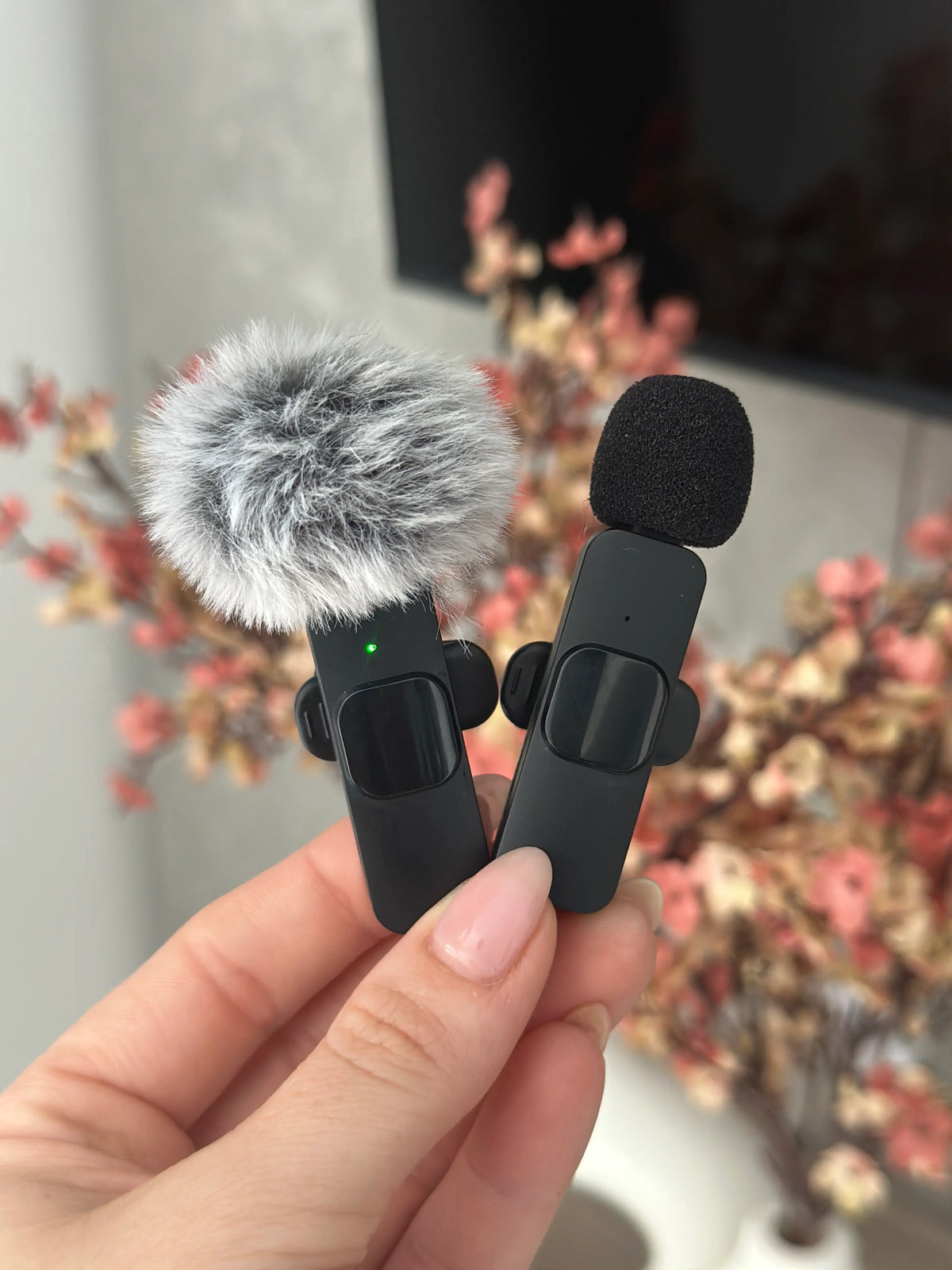 Combo creators baby 📹 2 micrófonos + luz led