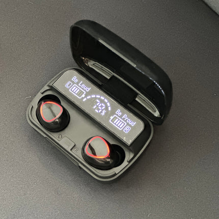 Audífonos con power bank (cargador portátil celular) M-10