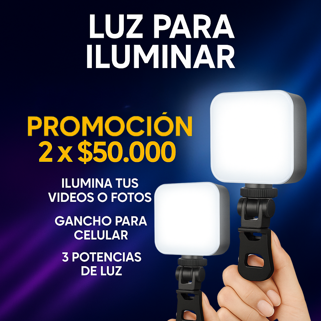 Combo x2 luces para celular 📲