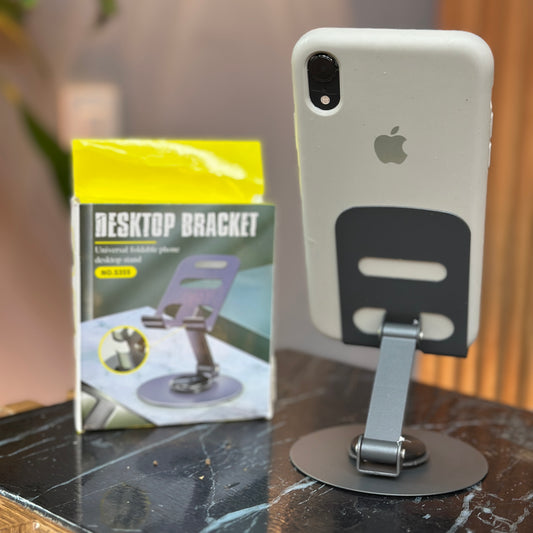 Soporte para celular metálico de mesa 📲