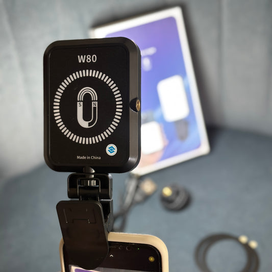 Luz led W80 📲para celular y cámaras con MagSafe 🧲