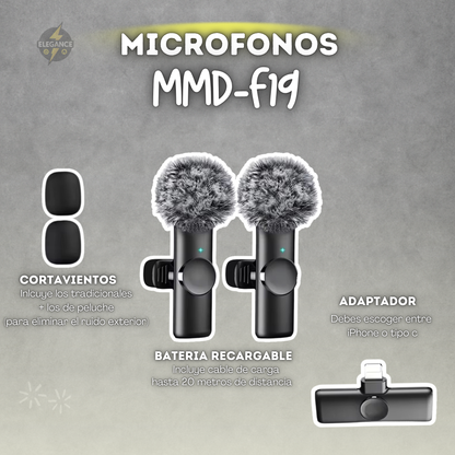 Combo para creadores de contenido 📸🎬 Trípode Q07+ 2 micrófonos mmdf19+ Luz con 3 intensidades⚡️