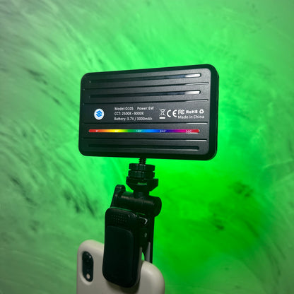 Luz led PRO RGB 🌈para celular📲 o cámara📸D10s